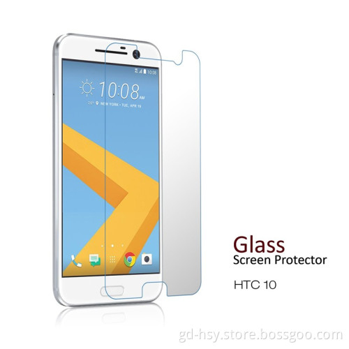 Cell Phone Accessories Wholesale Best 2.5d 9h Hardness Tempered Glass Screen Protector For htc 10 ,for htc tempered glass